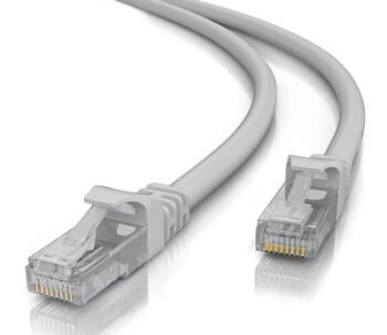 POWERTECH καλώδιο δικτύου CAB-N185, Cat 5e U/UTP, CCA 26AWG, 1m, γκρι