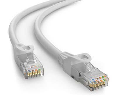 POWERTECH καλώδιο δικτύου CAB-N413, Cat 6 U/UTP, CCA, 250Hz, 0.25m, γκρι