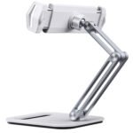 CABLETIME μεταλλική βάση tablet CT-PS03-AS, 4-13", ρυθμιζόμενη, λευκή