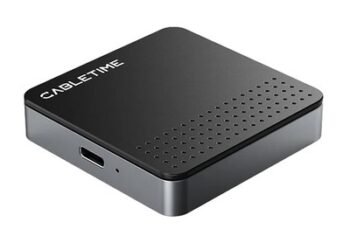 CABLETIME θήκη για M.2 NVME SSD CT-SSD04-AG, μαγνητική, 10Gbps, γκρι