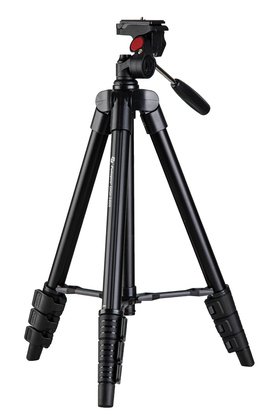 FOTOPRO τρίποδο φωτογράφισης DIGI-3400, πτυσσόμενο έως 121cm, έως 2kg, μαύρο