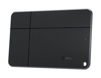 MILI ψηφιακή επαγγελματική κάρτα & tracker MiCard Duo για iOS & Android συσκευές, NFC, Bluetooth, μαύρο