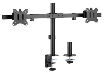 BRATECK βάση γραφείου για 2x οθόνες LDT57-C02, 17-32", έως 9kg