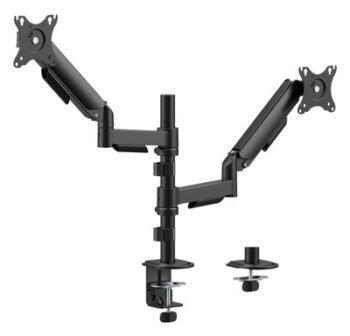 BRATECK βάση γραφείου για 2x οθόνες LDT97-C024PE, 17-32", έως 9kg