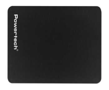 POWERTECH mouse pad PT-1292, 20x18cm, μαύρο