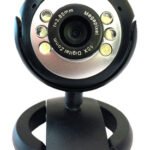 POWERTECH Web Camera PT-509 1.3MP, Plug & Play, μαύρη