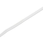 POWERTECH δεματικά καλωδίων TIES-045, 150x3.6mm, λευκά, 100τμχ