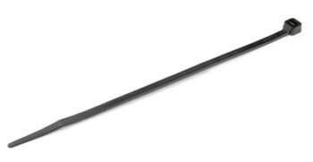 POWERTECH δεματικά καλωδίων TIES-050, 250x3.6mm, μαύρα, 100τμχ