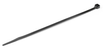 POWERTECH δεματικά καλωδίων TIES-058, 350x4.8mm, μαύρα, 100τμχ