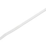 POWERTECH δεματικά καλωδίων TIES-063, 300x7.5mm, λευκά, 100τμχ