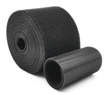POWERTECH ταινία τύπου velcro TIES-079, 48mm, 3m, μαύρη