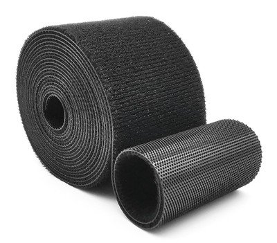 POWERTECH ταινία τύπου velcro TIES-079, 48mm, 3m, μαύρη