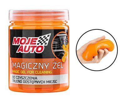 MOJE AUTO καθαριστικό gel επιφανειών 19-661, 200g, πορτοκαλί