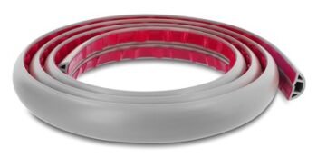 DELOCK κανάλι καλωδίων 20766 με αυτοκόλλητο, εύκαμπτο PVC, 30x10mm, 2m, γκρι