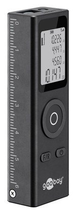 GOOBAY laser μετρητής απόστασης 77834, επαναφορτιζόμενος, έως 30m