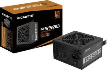 Gigabyte P550B 550W Power Supply Full Wired 80 Black Plus Bronze