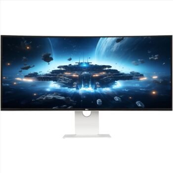 LG 40U990A-W.AEU Ultrawide HDR Curved Monitor 39.7" 5120x2160 5ms GTG
