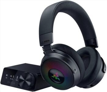 Razer KRAKEN V4 Pro Wireless 7.1 RGB Gaming Headset PC/PS5/PS4/Switch/Smartphones Black