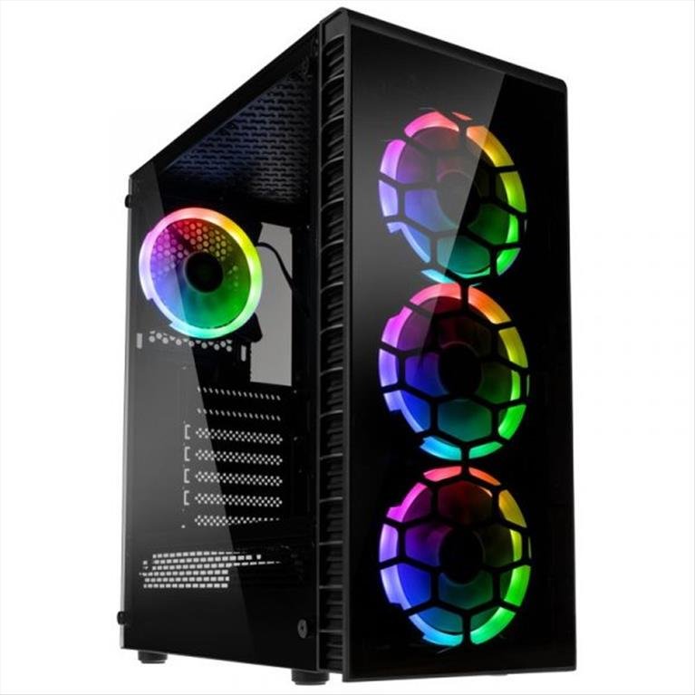Kolink Observatory Lite RGB Midi-Tower Tempered Black