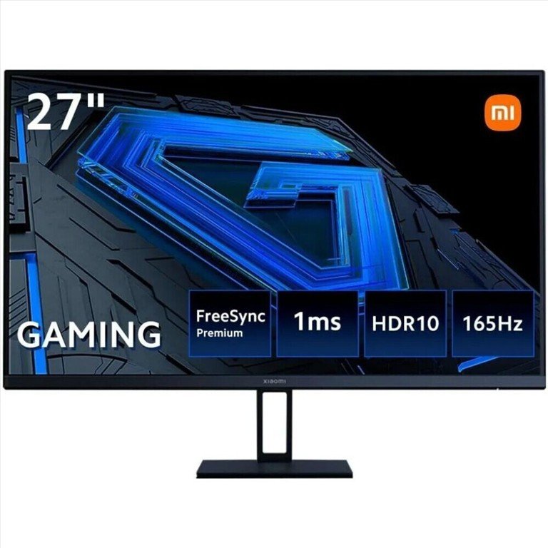 Xiaomi G27i IPS HDR Gaming Monitor 27" FHD 1920x1080 165Hz 1ms GTG (2026)