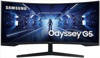 Samsung LC34G55TWWPXEN Odyssey G5 Ultrawide VA HDR Curved Gaming Monitor