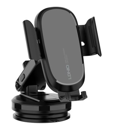 LDNIO ασύρματος φορτιστής & βάση αυτοκινήτου MW21-1, 15W, μαύρος