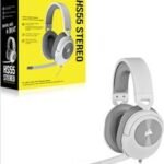 Corsair HS55 Stereo Over Ear Gaming Headset 3.5mm White (CA-9011261-EU)