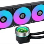Lian Li Galahad II Trinity 360 AIO GPU Liquid Cooler with ARGB Fans Black