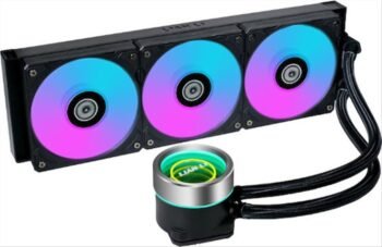Lian Li Galahad II Trinity 360 AIO GPU Liquid Cooler with ARGB Fans Black