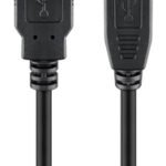 GOOBAY καλώδιο USB 2.0 σε USB Type B 93596, 1.8m, μαύρο