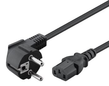 POWERTECH Καλώδιο τροφοδοσίας CAB-P020, 3x 0.75mm², CCS, 1.5m, μαύρο