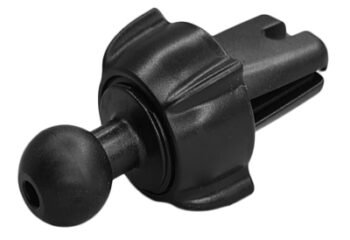 POWERTECH εξάρτημα βάσης κινητού τοποθέτησης σε αεραγωγό CAR-0009, μαύρο