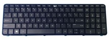 Πληκτρολόγιο για HP Pavilion 17, με frame, μαύρο