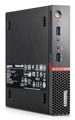LENOVO PC ThinkCentre M900 Tiny, Refurbished Grade A Repainted, i5-6400T, 4GB, 500GB HDD, FreeDOS