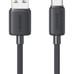 USAMS καλώδιο USB-C σε USB US-SJ693, 3A, 480Mbps, 2m, μαύρο