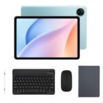 DOOGEE tablet Tab A9 Pro με πληκτρολόγιο/ποντίκι/στυλό αφής/θήκη, 10.1", 4/128GB, Android 15, 6580mAh, μπλε