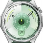 Huawei Watch GT 6 Stainless Steel 46mm Green Woven
