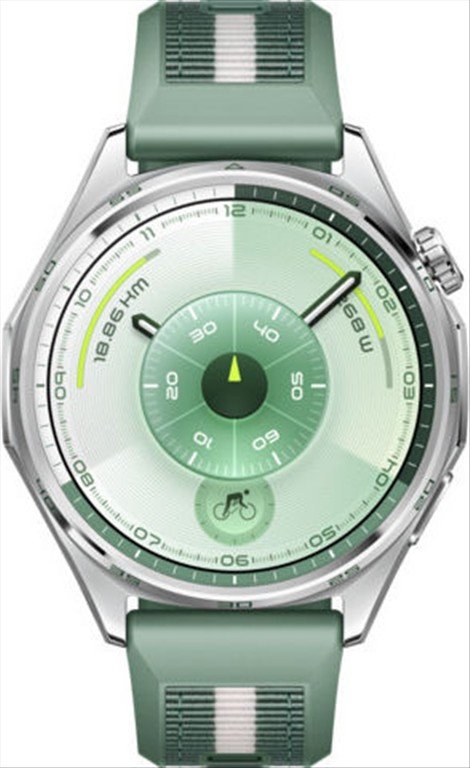 Huawei Watch GT 6 Stainless Steel 46mm Green Woven