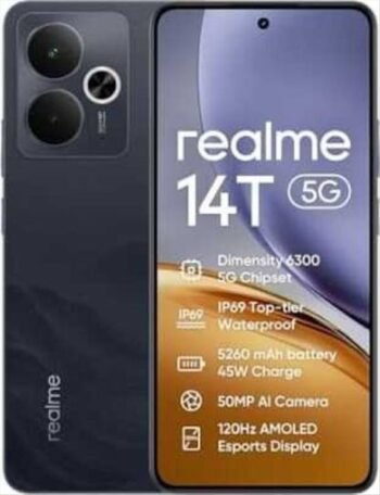 Realme 14T 5G Dual SIM 8/256GB Obsidian Black