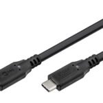 GOOBAY καλώδιο USB-C 74198, USB4, 100W, 20Gbps, 4K/60Hz, 3m, μαύρο