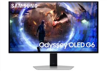 Samsung LS27DG602SUXEN Odyssey G6 G60SD QD-OLED HDR Monitor 27" QHD 2560x1440 360Hz 0.03ms