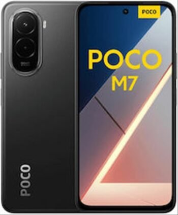 Xiaomi Poco M7 4G NFC 8GB/256GB Dual Sim Black EU