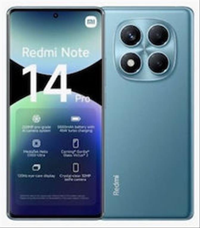Xiaomi Redmi Note 14 Pro 4G NFC 12GB/512GB Ocean Blue EU