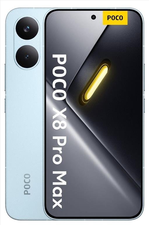 Xiaomi Poco X8 Pro Max 5G NFC 12/512GB Dual Sim Blue EU