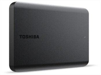 Toshiba Canvio Basics 1TB 2022 USB 3.2 Black (HDTB510EK3AA)