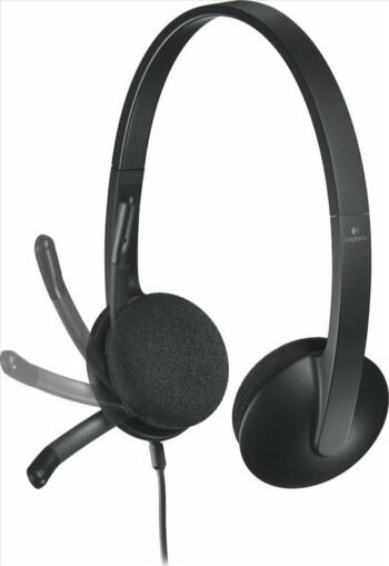 LOGITECH H340 USB-A COMPUTER HEADSET BLACK (981-000475)