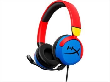 HyperX Cloud Mini On Ear Gaming Headset Wired 3.5mm Blue/Red/Yellow (7G8F3AA)