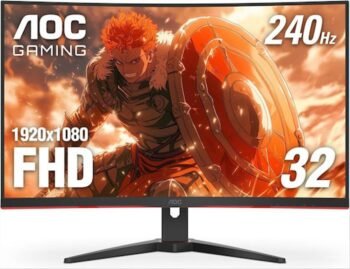 AOC C32G2ZE Curved VA LED Gaming Monitor 32" 240Hz 4ms
