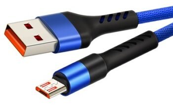 CABLETIME καλώδιο micro USB σε USB CT-C165-P05, 2.4A, 480Mbps, 1m, μπλε