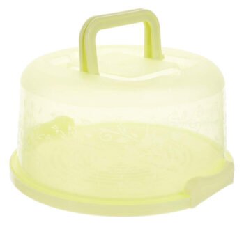 Δοχεία αποθήκευσης κέικ HUH-0048, 13 x 25cm, πράσινο, 2τμχ